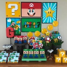 Arquivo Digital De Corte Festa Mario Bros
