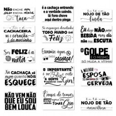 Estampas Carnaval Sublimao Taas Gin Canecas Copos