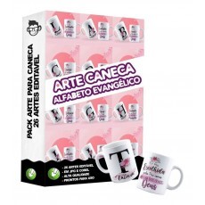 26 Artes Caneca Evanglica Nomes Editveis Sublimao Corel