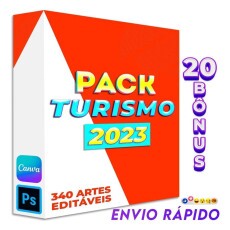 Pack Para Turismo 340 Artes Editveis De Agncia De Viagem
