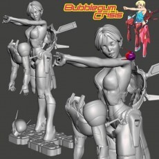 Bubblegum Crisis Nene Suit Archivo Stl Para Impresin 3d