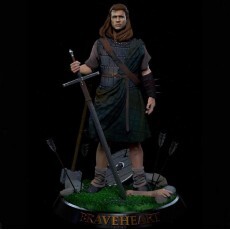 Braveheart William Wallace Archivo Stl Para Impresin 3d