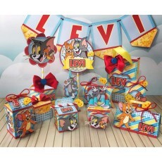 Kit Tom Y Jerry Archivo Digital Editable En Power Point