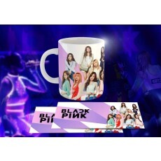 27 Plantillas Sublimacin Tazas - Black Pink / K-pop