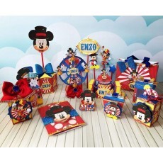 Arquivo De Corte Mickey E Turma Circo 4 - Studio E Pdf