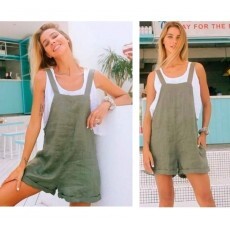 Molde Jardinero / Overol Corto, Pack Talles S Al Xxl