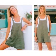 Molde Jardinero / Overol Corto, Pack Talles S Al Xxl