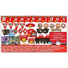 Kit Pokemon 100%editable