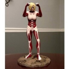 Attack On Titan Titan Femenino Archivo Stl Para Impresion 3d
