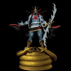 Thundercats Mumm Ra Diorama Busto Cuerpo - Archivo Stl - 3d