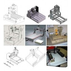 9 Planos Construir Router Cnc Torno Fresado Torno