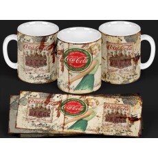 Taza De Polmero Personalizada Coca Cola Retro