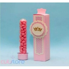 Arquivo Silhouette Caixa Tubete Princesas