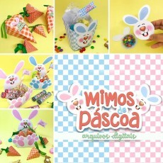 Arquivo Digital Mimos De Pscoa Imprima Corte E Monte