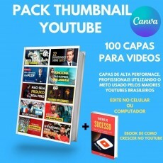 Pack Artes Prontas Para Youtube - Thumbnail