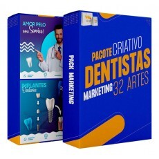 Pack Social Mdia Dentistas 32 Modelos