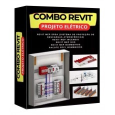 Combo Revit S.p.d.a.+eltrico+incendio+hidrulico Com Aulas