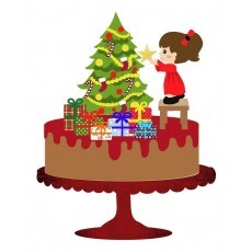 Arquivo De Corte Topo De Bolo Natal 26 Studio