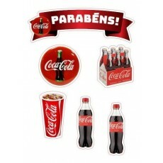 Arquivo De Corte Topo De Bolo Coca-cola - Studio
