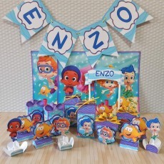 Arquivo De Corte Bubble Guppies 3 Studio, Png E Pdf
