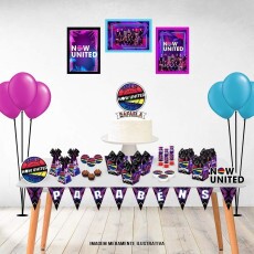 Arquivo De Corte Now United 1 S Um Bolinho Studio E Pdf