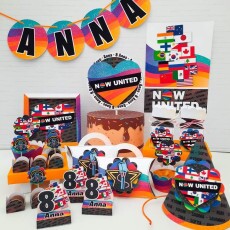 Arquivo De Corte Now United 8 S Um Bolinho Studio E Pdf