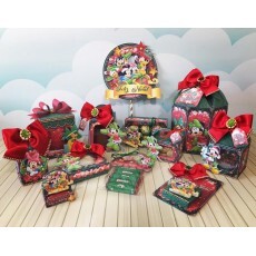 Arquivo De Corte Natal Do Mickey E Minnie Studio, Pdf E Png
