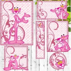 Arquivo Etiqueta Escolar Panda 11 Studio, Pdf, Png E Dxf