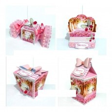 Kit Jardim Luxo Rosa Para Corte Na Silhuete Manual + Brinde