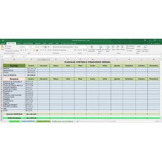 Planilha Controle Finenceiro Pessoal Receitas E Despesas