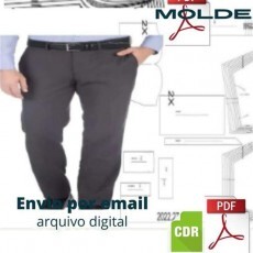 Molde Cala Social Masculina 