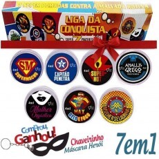 KIT LIGA DA CONQUISTA (HEROIS DO SEXO ) - TOP GEL