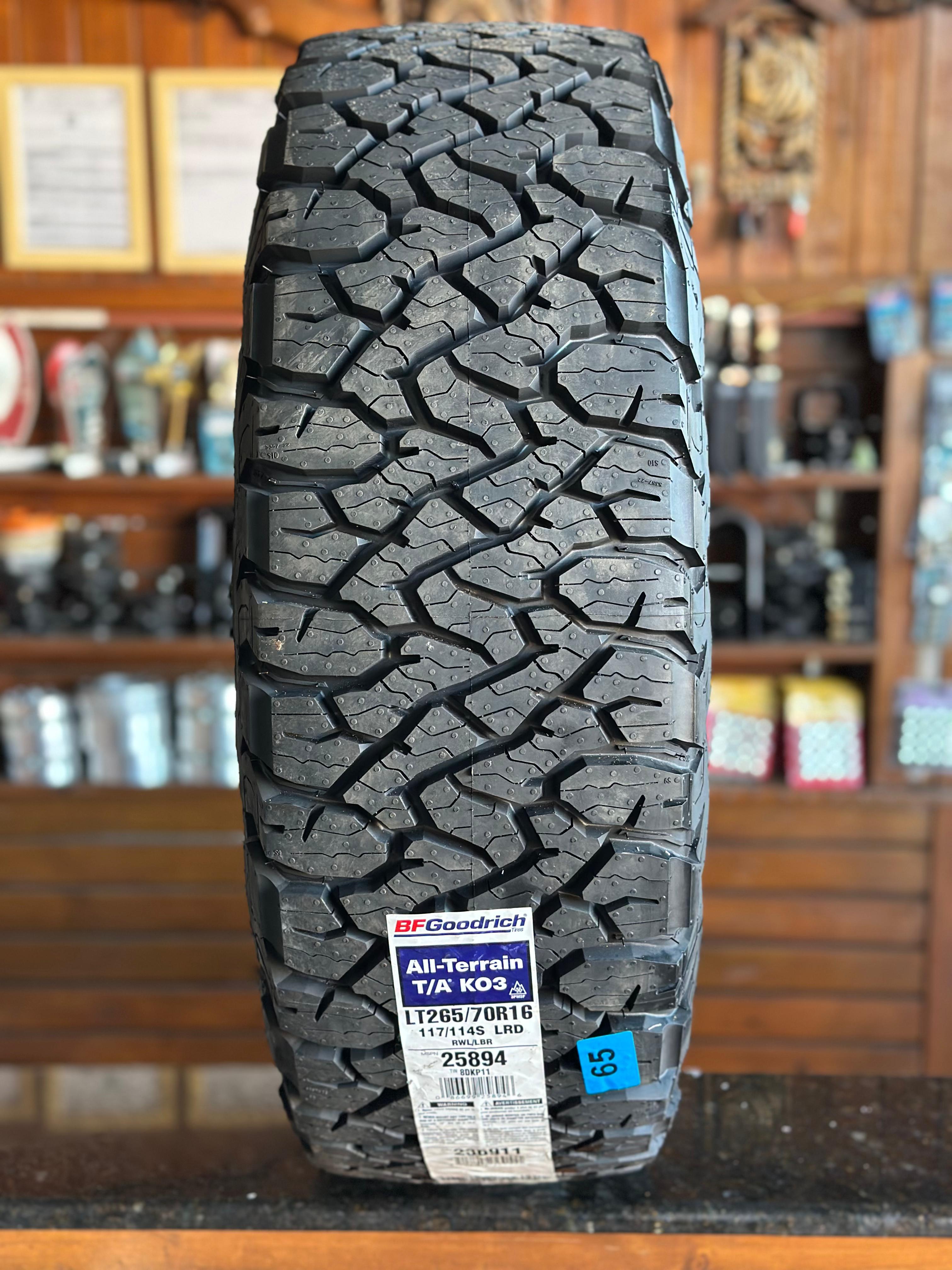 PNEU 265/65 R17 BF GOODRICH ALL TERRAIN KO3 A/T - Nenem Pneus
