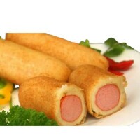 Enroladinha Frito de Salsicha (Pacote com 10 unidades - 1,2 kg)