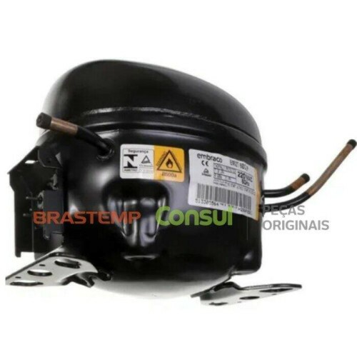 COMPRESSOR EMBRACO 1/6 220V EMU60CLP