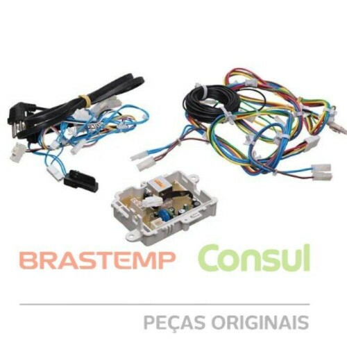 PLACA DE POTENCIA + REDE EL�TRICA 220V LAVADORA CONSUL