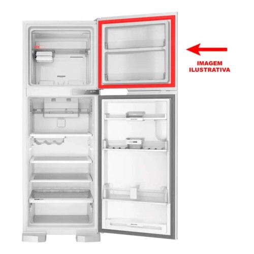 Gaxeta Borracha Geladeira Brastemp Consul Original Crm49a Brm49 W10223009 - 55x66
