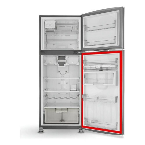 Gaxeta Borracha da Porta Inferior W10223008 para Geladeira Brastemp Consul Original