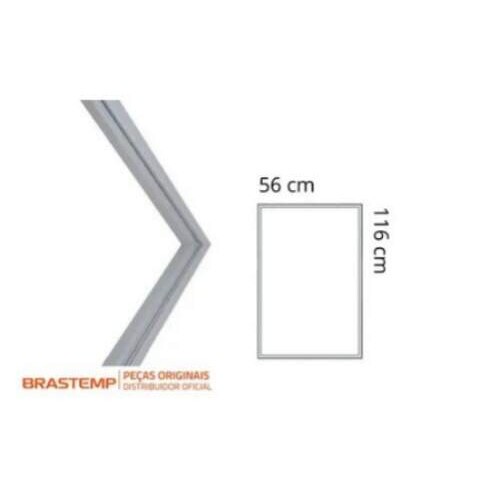 Gaxeta Borracha da Geladeira Brastemp/Consul - 326006281