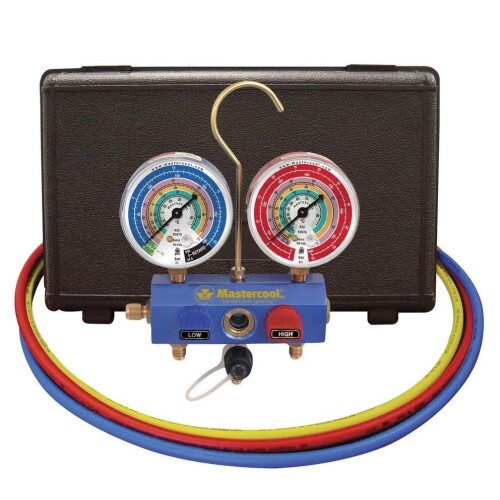MANIFOLD COM MALETA MASTERCOOL R22 R410A R404