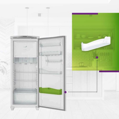 PRATELEIRA GARRAFAS PORTA REFRIGERADOR CONSUL