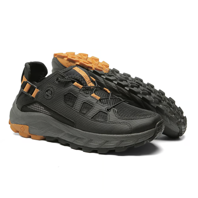 TENIS MERGULHAO 05 ZOES ENDUTEX PRETO COM DETALHES EM AMARELO N° 39