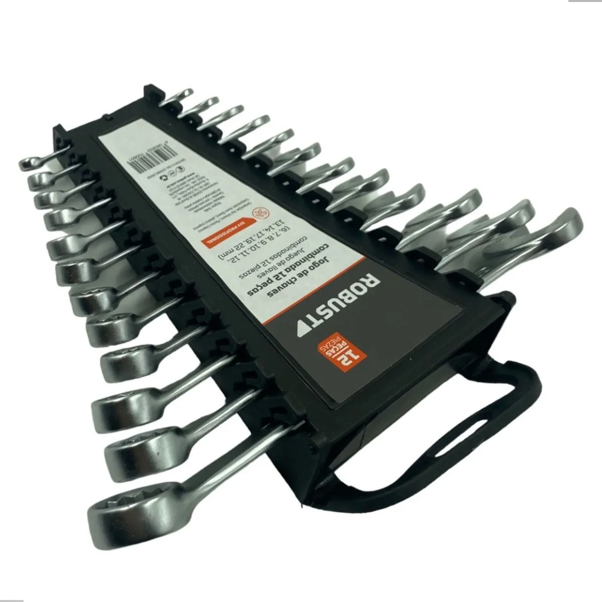 JOGO CHAVE COMBINADA 06 A 22MM C/ 12PCS - ROBUST