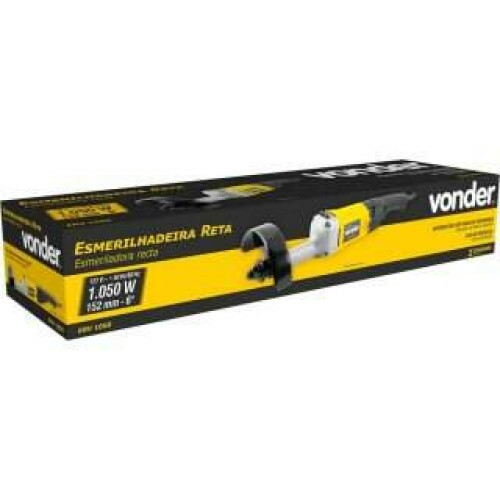 Esmerilhadeira reta 6\\\", 1.050 W, ERV 1050, 220 V~, VONDER