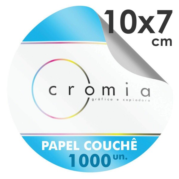 Etiquetas Adesivas Personalizadas 1000und.10x7cm