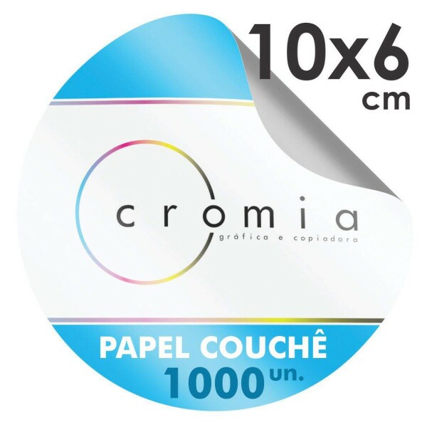Etiquetas Adesivas Personalizadas 1000und.10x6cm