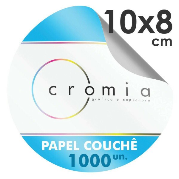 Etiquetas Adesivas Personalizadas 1000und.10x8cm
