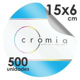 Etiquetas Adesivas Personalizadas 500und.15x6cm
