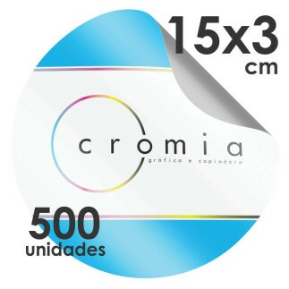 Etiquetas Adesivas Personalizadas 500und.15x3cm