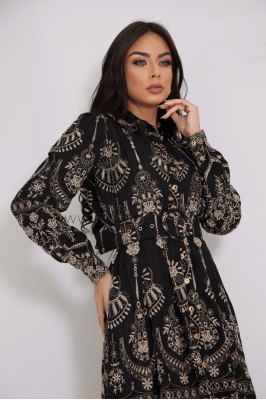 Vestido Paola Preto